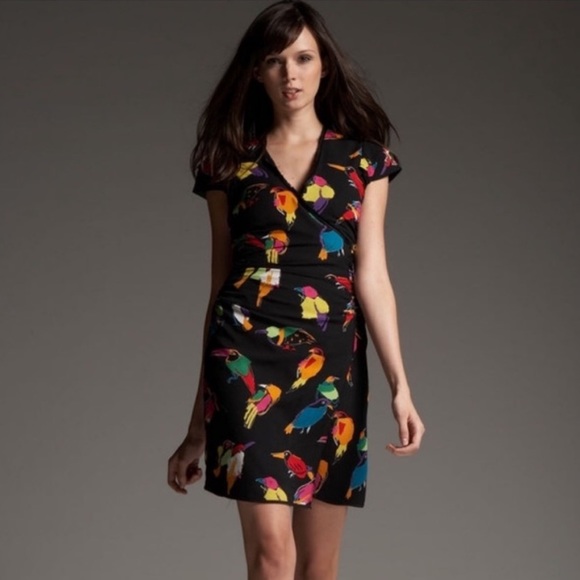 Marc Jacobs Bird Dress 10 - Picture 2 of 5